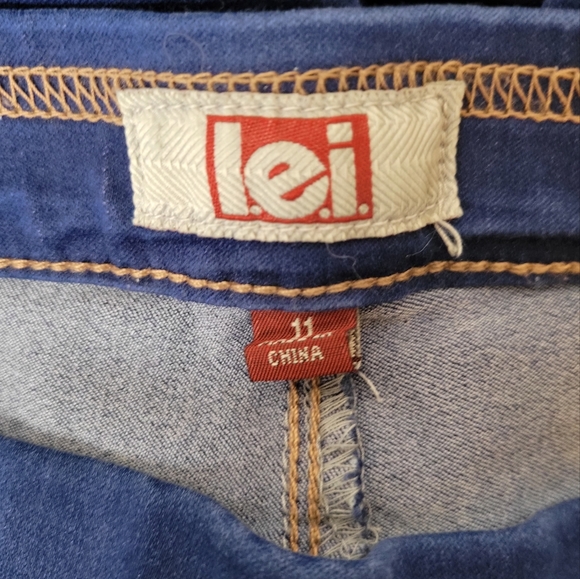 L.e.i size 11 jeggings - Picture 3 of 3